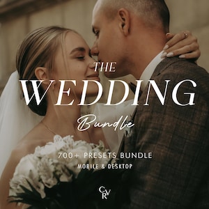 700+ WEDDING Bundle Presets - Mobile and Desktop - Lightroom Preset Bundle for Instagram - Best Deal - Couple, Outdoor Photography Filter
