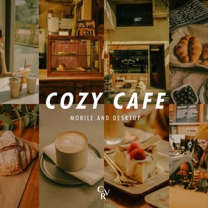 15 Warm Presets. Desktop And Mobile. 15 Different Presets. Aesthetic, Soft, Coffee, Brown Tone, Vintage Photography Filter for Photo Edit