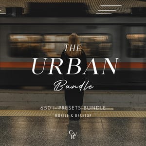 650+ URBAN Bundle Presets - Mobile and Desktop - Lightroom Preset Bundle for Instagram - Best Deal - Street, City, Night, Portrait Filter