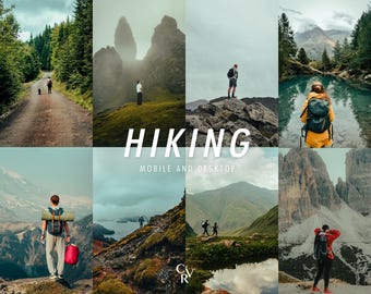 15 Hiking Lightroom Presets. Filter for Desktop and Mobile