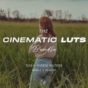 225+ CINEMATIC LUTS Video Filter - Mobile and Desktop Compatible - Color Grading Editing Bundle for Instagram - Best Deal - Outdoor, Vintage