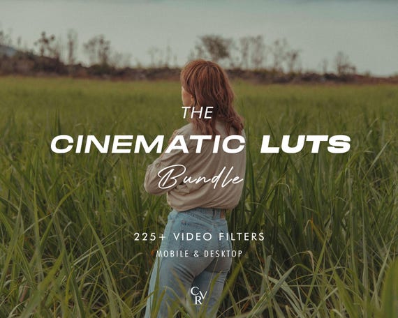 225+ CINEMATIC LUTS Video Filter - Mobile and Desktop Compatible - Color Grading Editing Bundle for Instagram - Best Deal - Outdoor, Vintage