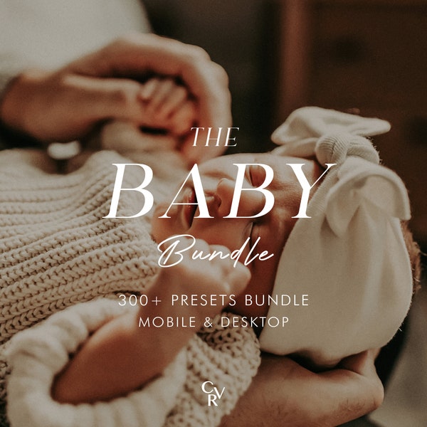 360+ BABY-bundelpresets - mobiel en desktop - Lightroom Preset-bundel voor Instagram - beste deal - mama Blogger, buitenfilter