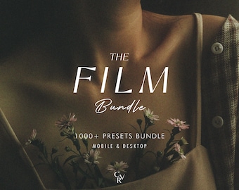 1000+ FILM Bundle Presets - Mobile and Desktop Compatible - Lightroom Preset Bundle for Instagram - Best Deal - Retro, Vintage, Old Presets