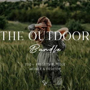 750+ OUTDOOR Bundle Presets - Mobile and Desktop - Lightroom Preset Bundle for Instagram - Best Deal - Green, Warm, Earthy, Rustic Filter