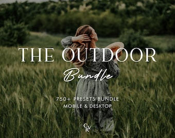 750+ OUTDOOR Bundle Presets - Mobile and Desktop - Lightroom Preset Bundle for Instagram - Best Deal - Green, Warm, Earthy, Rustic Filter