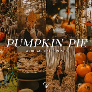 15 Fall Lightroom Presets. Desktop And Mobile. Autumn, Warm, Seasonal, Outdoor, Leaves, Beige, Rustic Photography Filter