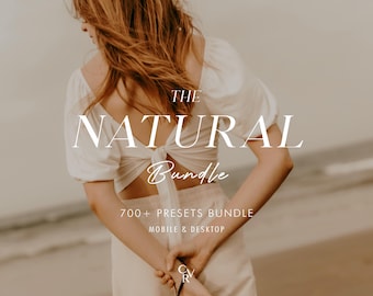 700+ NATURAL Bundle Presets - Mobile and Desktop - Lightroom Preset Bundle for Instagram - Best Deal - Soft, Beige, Outdoor, Indoor Filter