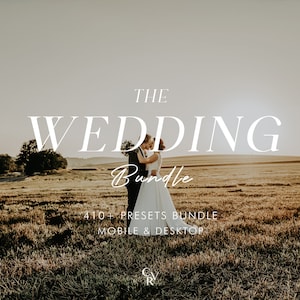 410+ WEDDING Bundle Presets - Mobile and Desktop - Lightroom Preset Bundle for Instagram - Best Deal - Bride, Engagement Filter