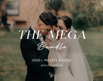 3500+ MEGA Bundle Presets - Mobile and Desktop - Lightroom Preset Bundle for Instagram - Best Deal - Earthy, Outdoor, Wedding Photo Filter