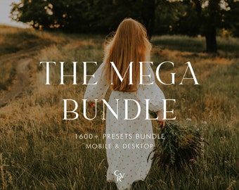 1600+ MEGA Bundle Presets - Mobile and Desktop - Lightroom Preset Bundle for Instagram - Best Deal - Wedding, Urban, Street, Outdoor