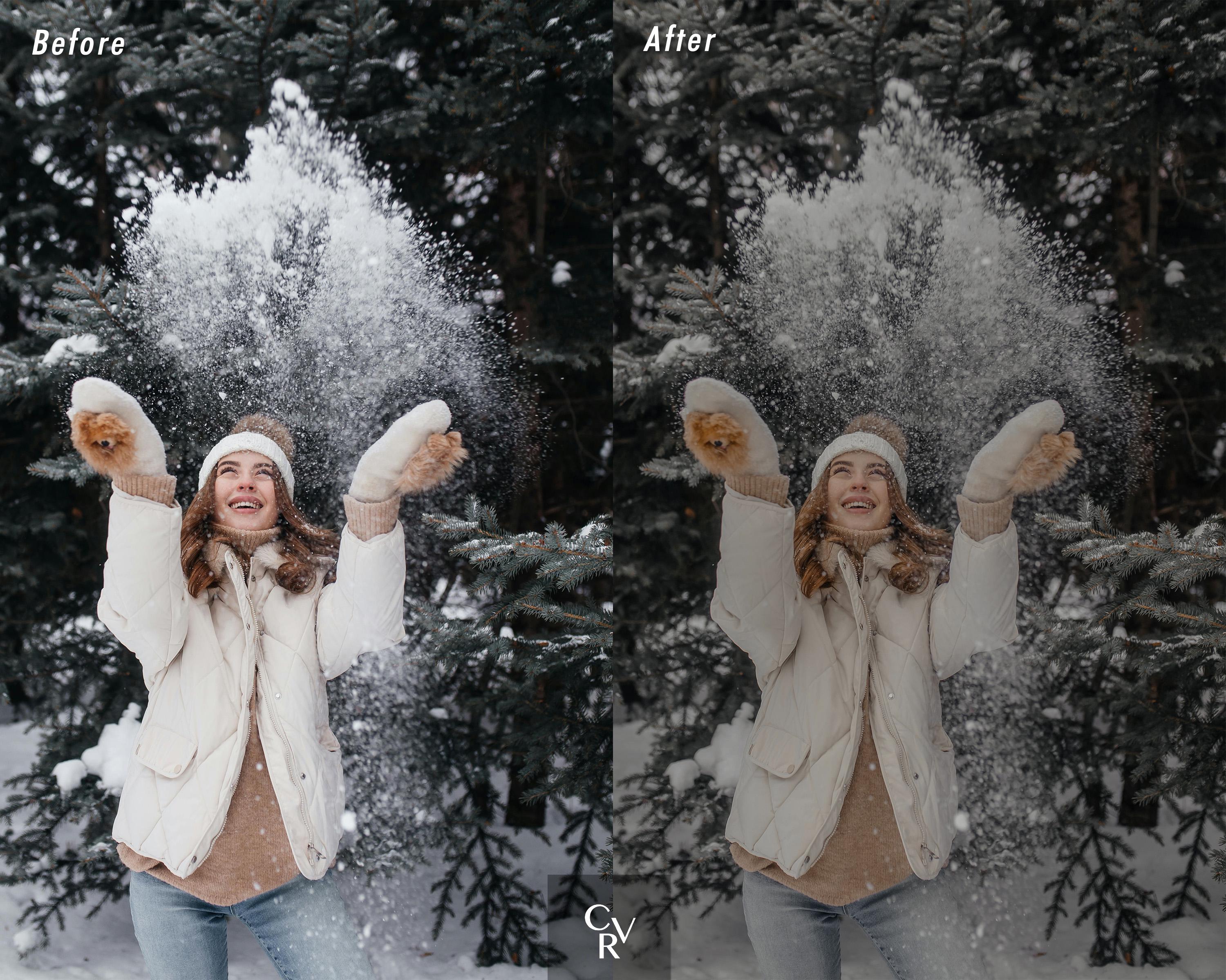 15 Moody Winter Lightroom Presets. Desktop and Mobile. 15 Different ...