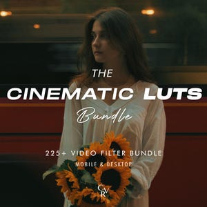 225+ CINEMIC LUTS Video Filter - Mobil- und Desktop-kompatibel - Color Grading Bearbeitungspaket für Instagram - Bester Angebot - Outdoor, Vintage