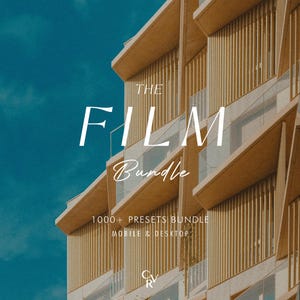 1000+ FILM-förinställningar - Mobil och dator - Lightroom-förinställningar för Instagram - Bästa erbjudandet - Estetiskt, utomhus, vintagefilter