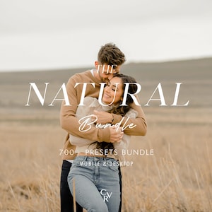 700+ NATURAL Bundle Presets - Mobile and Desktop - Lightroom Preset Bundle for Instagram - Best Deal - Outdoor, Soft, Bright Filter