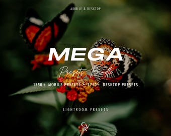 3500+ MEGA Bundle Presets - Mobile and Desktop - Lightroom Preset Bundle - Vibrant, Nature Filter