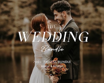 700+ WEDDING Bundle Presets - Mobile and Desktop - Lightroom Preset Bundle for Instagram - Best Deal - Bride, Engagement, Outdoor Filter