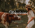450+ WESTERN Bundle Presets - Mobile and Desktop - Lightroom Preset Bundle - Outdoor, Portrait, Rustic Filter