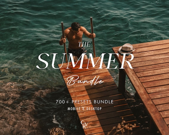 700+ SUMMER Bundle Presets - Mobile and Desktop - Lightroom Preset Bundle for Instagram - Best Deal - Film, Vintage, Warm, Retro Filter