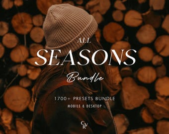 1700+ ALL SEASONS Bundle Presets - Mobile and Desktop - Lightroom Preset Bundle for Instagram - Best Deal - Fall, Outdoor Filter