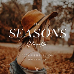 1700+ ALL SEASONS Bundle Presets - Mobile and Desktop - Lightroom Preset Bundle for Instagram - Best Deal - Fall, Autumn, Spring Filter