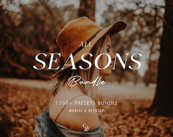 1700+ ALL SEASONS Bundle Presets - Mobile and Desktop - Lightroom Preset Bundle for Instagram - Best Deal - Fall, Autumn, Spring Filter