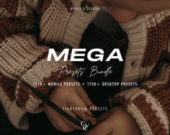 3500+ MEGA Bundle Presets - Mobile and Desktop - Lightroom Preset Bundle - Baby, Newborn Filter