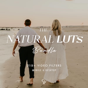 215+ NATURLIGA LUTS-videofilter - Kompatibelt med mobil och dator - Färggraderingsredigeringspaket för Instagram - Bästa erbjudandet - Mjukt, Flicka, Beige