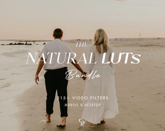 215+ NATURAL LUTS Video Filter - Mobil- und Desktop kompatibel - Color Grading Bearbeitungspaket für Instagram - Best Angebot - Soft, Girl, Beige