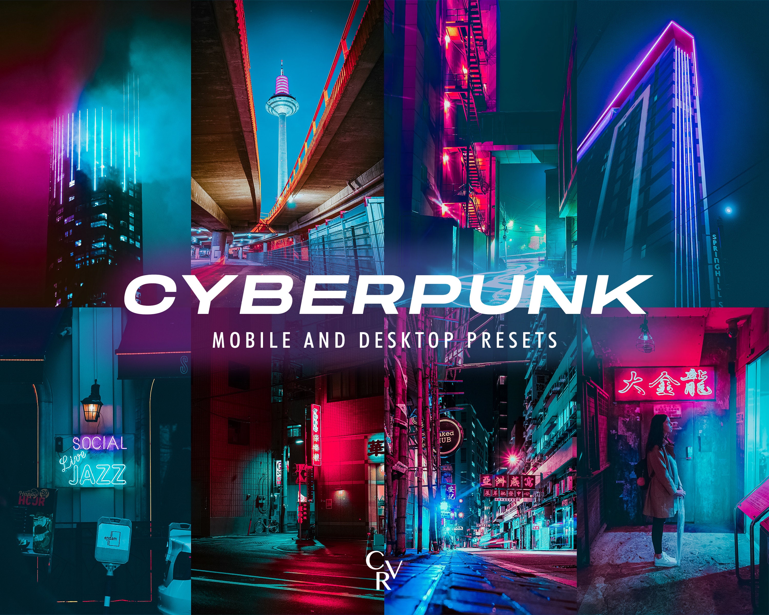 Cyberpunk Anime Girl Desktop Wallpaper, Neon Aesthetic Digital Art, Instant  Download for Computer Customization, Perfect Gift for Geeks