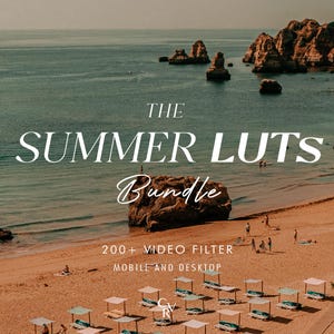 200+ SUMMER LUTS Video Filter - Mobile and Desktop Compatible - Color Grading Video Editing Bundle for Instagram - Best Deal - Pastel, Film