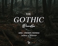 600+ GOTHIC Bundle Presets - Mobile and Desktop - Lightroom Preset Bundle - Forest, Fog, Outdoor Filter product logo