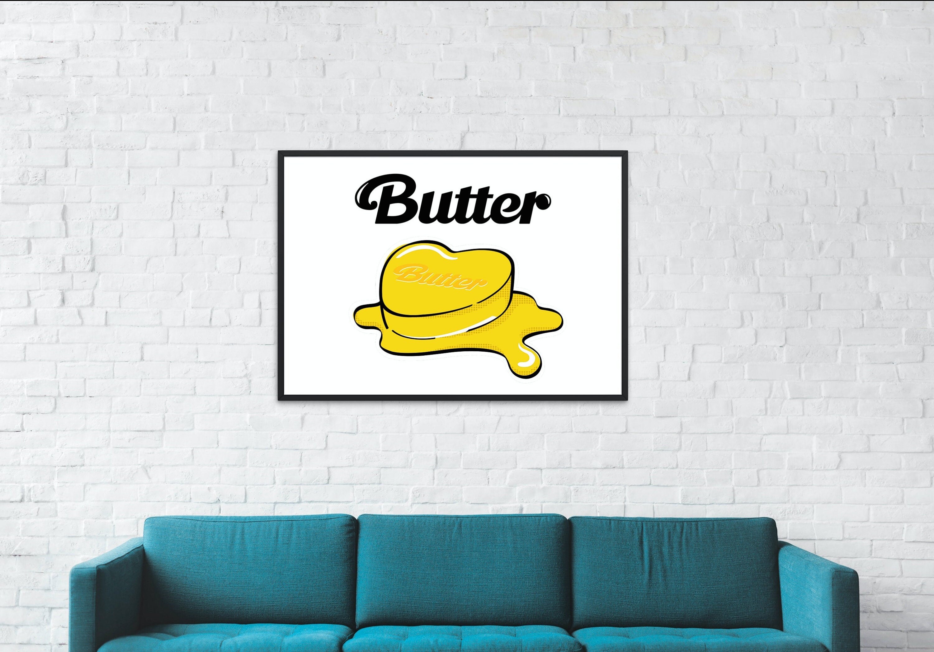 BTS Butter Official Album Logo SVG Bundle PNG Illustrator | Etsy