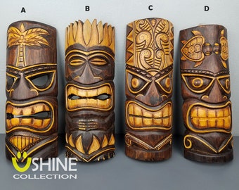 Wood Wall Mask Etsy