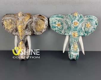 Elephant Mask,Ganesha Wall Decor,Wooden Mask,Vintage Mask,Wall Art,Wall Hanging,Elephant Decor,Elephant Gift,Ganesha Wall Mask,Wall Decor