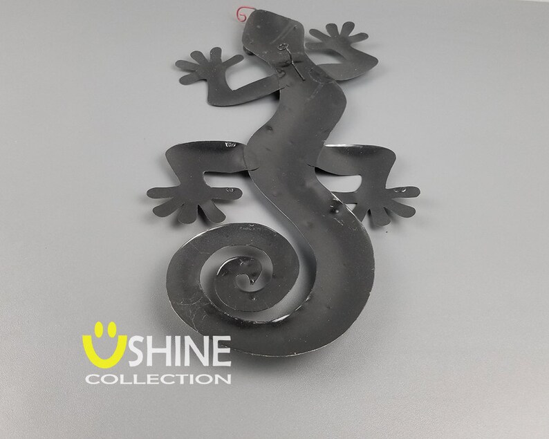 Antiguo hierro Gecko pared colgante decoración de lagarto | Etsy