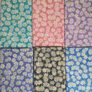 Daisy Floral Cotton FABRIC