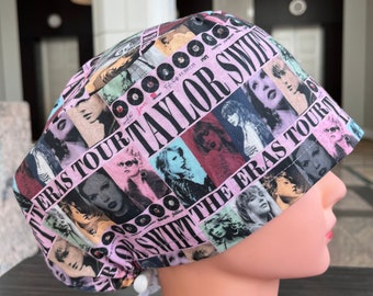 Eras Tour Taylor Swift Scrub Cap Euro-stijl