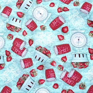 Strawberry Jam Fabric