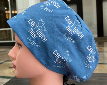 Can’t Touch This Funny Scrub Cap