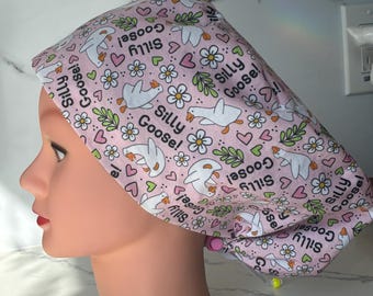 Silly Goose Funny Scrub Cap