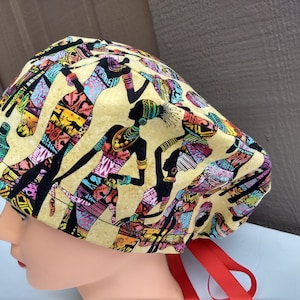 African Women Euro Style Women's Surgical Scrub Cap