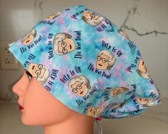 Help is On the Way Dear  Funny  Scrub Cap