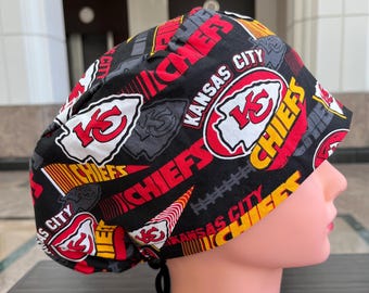 Kansas Chief Scrub Cap