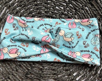 Womb Service Labor and Delivery Twisted Headband