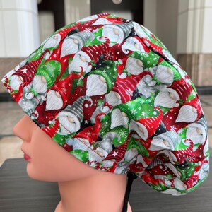 Packed Gnomes Winter Scrub Cap