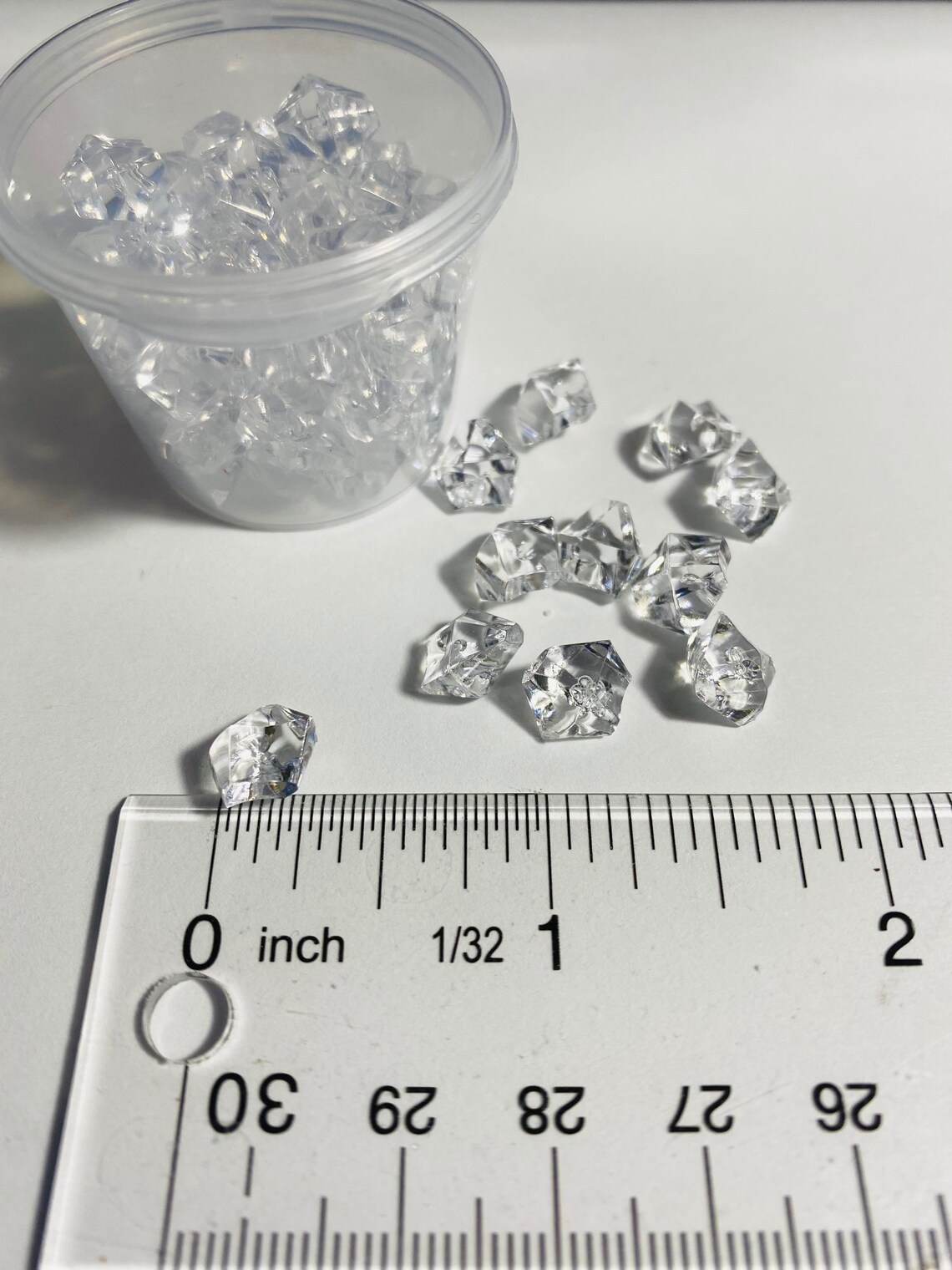 Fake Crushed Mini Ice Cubes Crushed Ice Cubes Fake Ice Etsy Norway