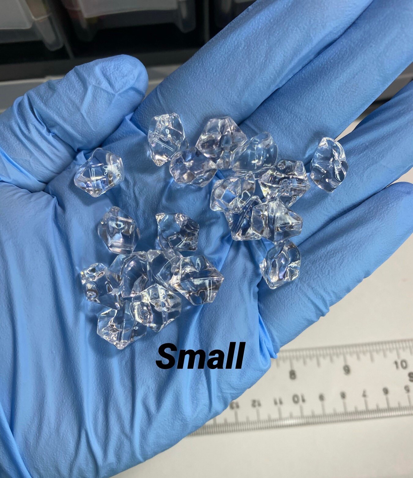 Fake Small & Large Crushed Ice Fake Ice Cubes Mini Fake Etsy