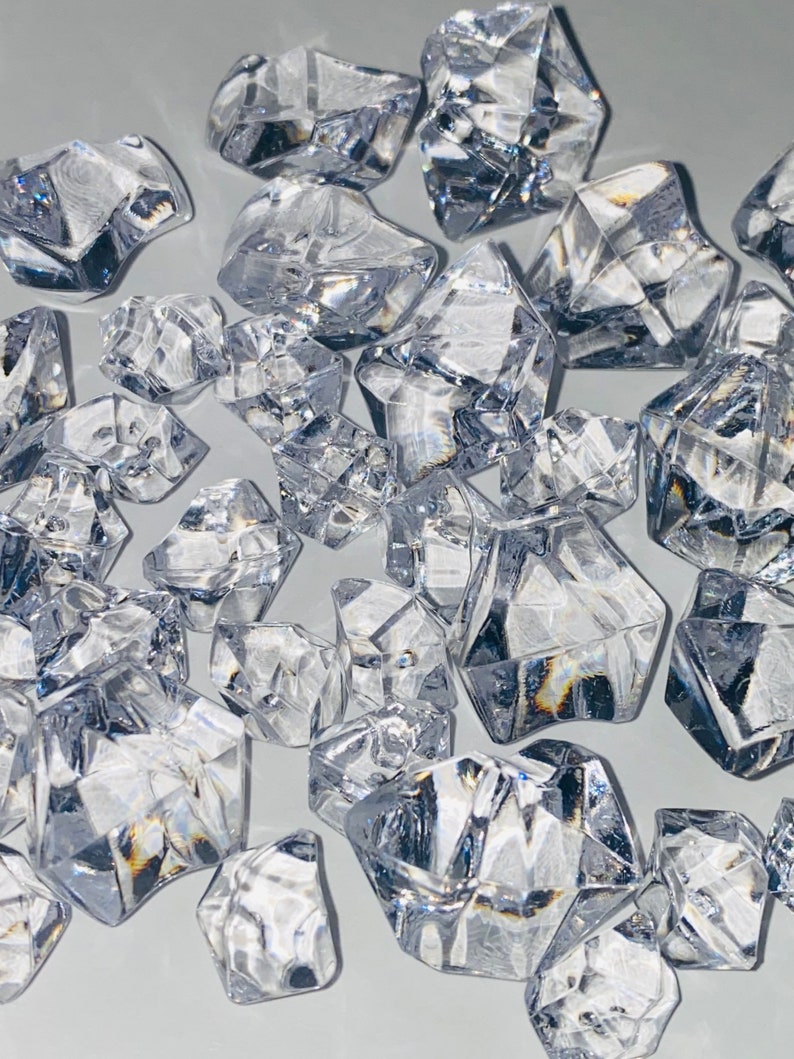 Fake Small & Large Crushed Ice Fake Ice Cubes Mini Fake Etsy