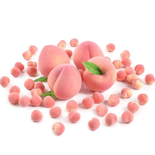 Artificial Pink Peach Fake Fruit Faux Peach Table Decor Etsy